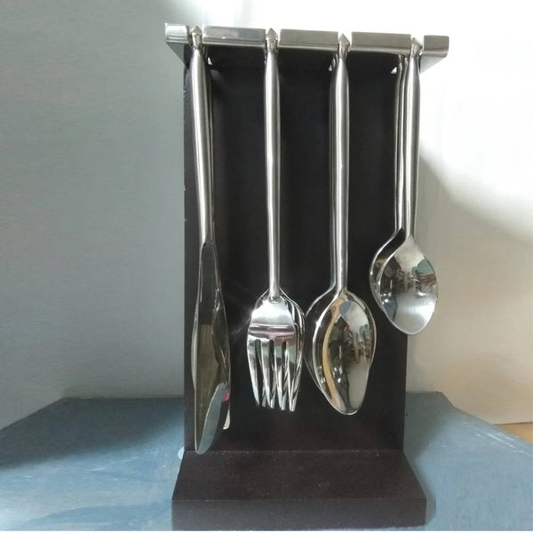 Stainless steel white flatware Cutlery Set